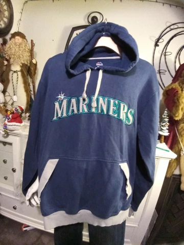 Majestic Sweater Mariners Medium #j182 Cover
