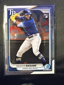 2024 Bowman Chrome - Osleivis Basabe #76 (RC) - Picture 1 of 6