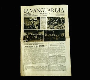LA VANGUARDIA. “17/10/1943 ☆ CRÓNICA SEGUNDA GUERRA MUNDIAL - Imagen 1 de 6