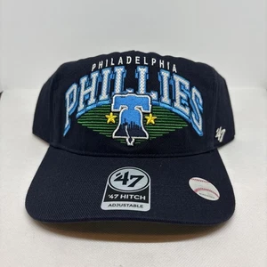 Philadelphia Phillies MLB Hat Cap SnapBack Golf  47 Brand Blue New Adjustable - Picture 1 of 12