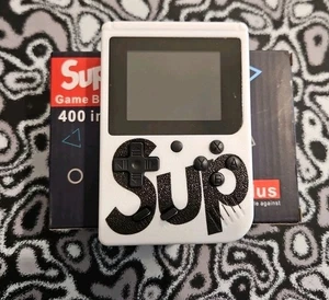 SUP Plus Game Box 400 in 1 Plus Handheld Gamepad New White and Black - Picture 1 of 3