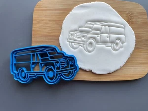 Land Rover Series 3 LWB cookie biscuit cutter, British 4x4 - Picture 1 of 5