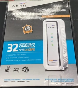 ARRIS SURFboard DOCSIS 3.0 Cable Modem - SB6190 - Bild 1 von 2