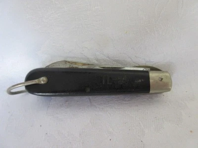 Vintage Camillus, New York  Black 2 Blade Pocket Knife,   Marked TL - 29 - Image 1 of 4