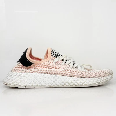 Adidas Mens Deerupt Runner B28075 Pink Running Shoes Sneakers Size 9 - Image 1 of 4