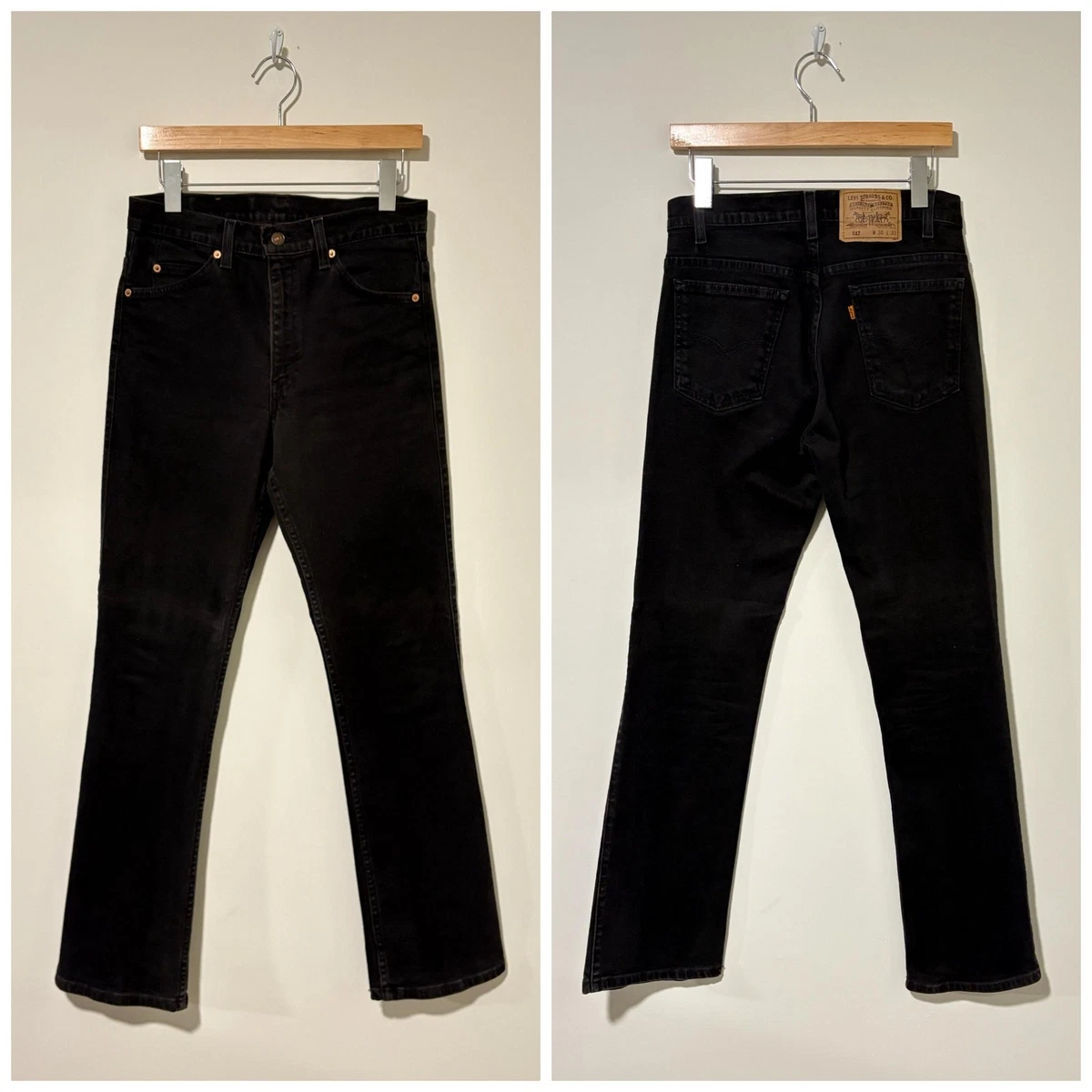 Levi's 517 Black Jeans for Men for sale - eBay