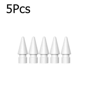 Ersatzspitzen, 5 Stück, Weiß, für Generation 1, 2 und Pro. Tips Stylus - Bild 1 von 4