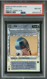 2000 Star Wars CCG Reflections Foil Artoo PSA 8 Low Pop RARE - Picture 1 of 2