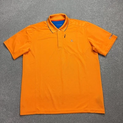 Schoffel Shirt Adult X Large Orange Polo Hiking Hawaiian Beach Outdoors Men - Image 1 of 4