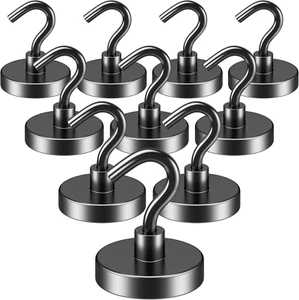 Cruise Must Haves, 80 Lbs Strong Magnetic Hooks, Heavy Duty Earth Magnets with H - Picture 1 of 12