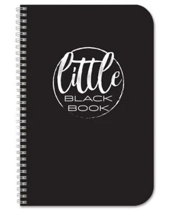 Little Black Book/Pocket Address Book/Mini Black Address Book - 100 Pages 3.5... - Picture 1 of 5