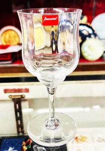 CAPRI OPTIC by Baccarat Wine #1 7" tall NEW NEVER USED made in France - Picture 1 of 8