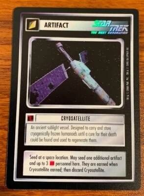 2000 Decipher Star Trek Reflections Cryosatellite Used Free Shipping - Image 1 of 2