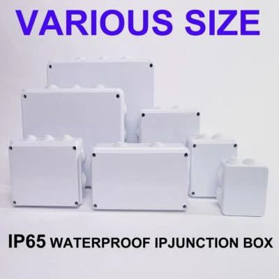 AVARTEK IP55IP65 WASSERDICHT INDUSTRIELL ANPASSBAR CCTV PVC IP ANSCHLUSSBOX AUSSEN INNEN