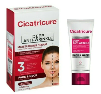 CREMA HIDRATANTE LÍNEAS ANTIARRUGAS PROFUNDAS CICATRICURE ANTIARRUGAS ENVÍO RÁPIDO Foto 1 de 4