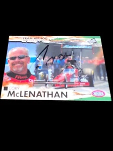 Cory McClenathan MAC TOOLS TOP FUEL 2005 PRESS PASS #8 signed  NHRA card RARE - Picture 1 of 1