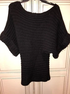 WOMEN'S BLACK WOOL SWEATER BY BUFFALO, DISCONTINUED! GET YOURS HERE SIZE S - Picture 1 of 3