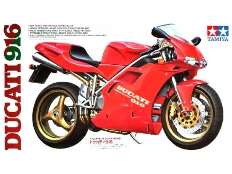 Tamiya 14068 - 1/12 Ducati 916 - Nuovo - Immagine 1 di 1