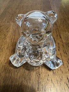 Avon Precious Baby Treasures Teddy Bear, 24% Lead Crystal, Baby’s First Years - Picture 1 of 7
