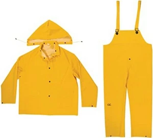 CLC Custom Leathercraft R101 Rainwear Rainwear, 1.38 Inch, 3 Piece, Yellow. - Picture 1 of 1
