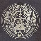 Obey Propaganda Size XL Shepard Fairey Music Record Skull Wings Star Graphic