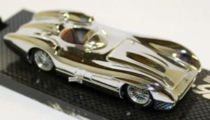 Brumm 1/43 Mercedes Benz W196C Chrome Anniversary Diecast Model Car - Picture 1 of 6