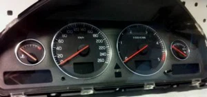 D Volvo V70 P26 00-07 Chrom Ringe für Tacho/ Tachoringe - Alu poliert - Bild 1 von 2