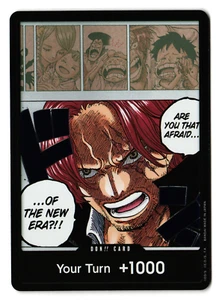 Don!! Card Shanks Foil Textured Emperors in the New World One Piece - Picture 1 of 2