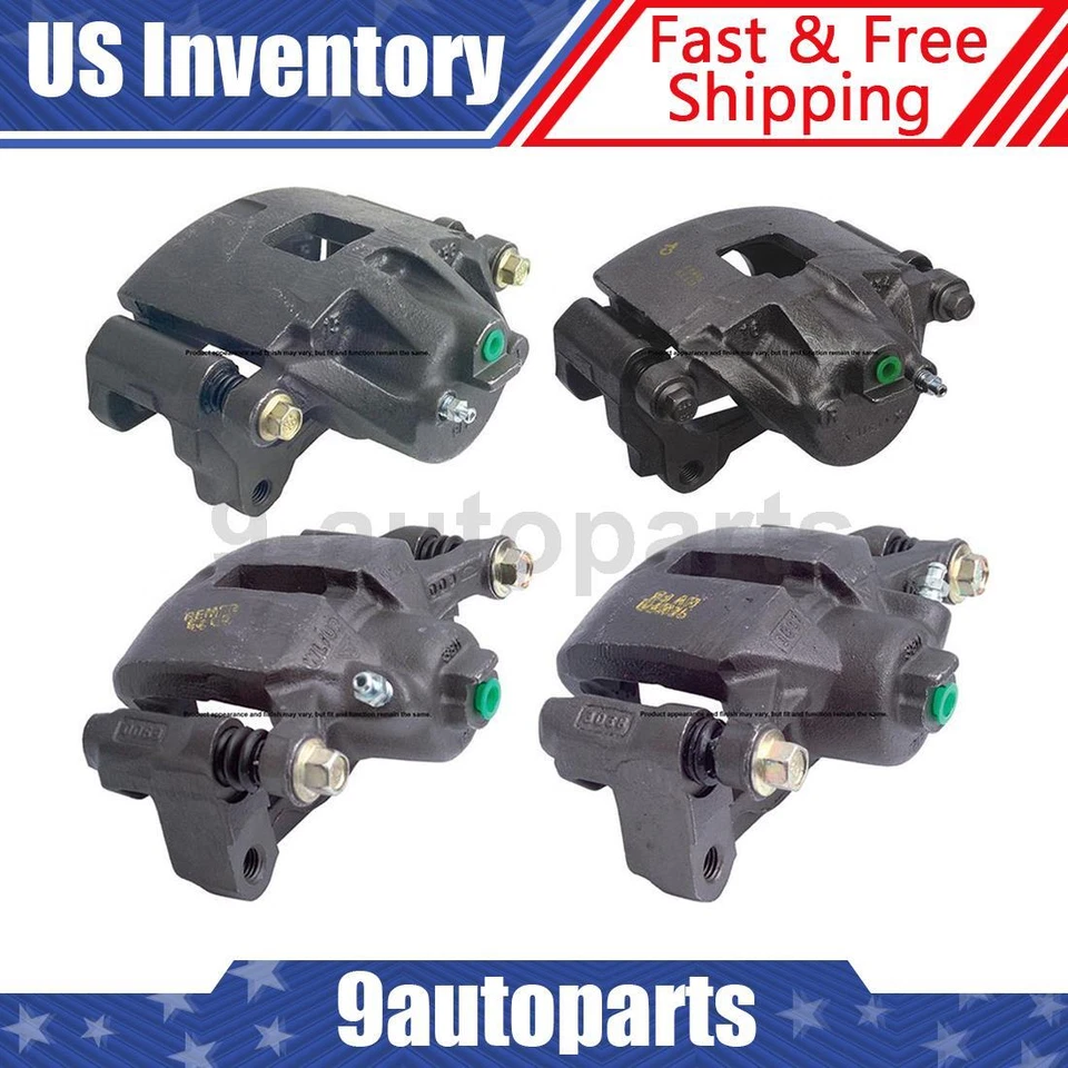 Juego de 4 pinzas de freno delanteras y traseras para Chevrolet Impala 2000-2005 Foto 1 de 4