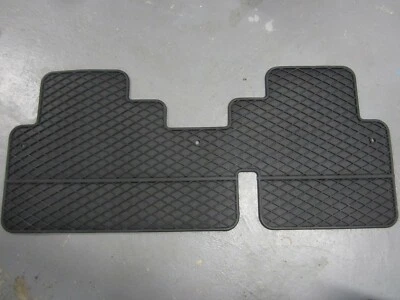 Alfombrilla de goma trasera GMC Acadia 2008-2011 ébano OEM 19172552 Foto 1 de 3
