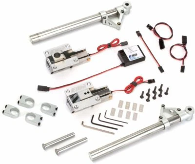 New E-flite Eflite 95 Degree 30cc Main Electric Retract Spitfire MKIX EFLG625SP - Image 1 of 2