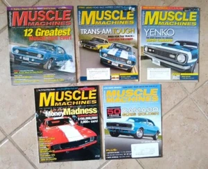 HEMMINGS MUSCLE MACHINES MAGAZINE Lot 67 68 69 YENKO 427 CAMARO Z28 RS SS - Picture 1 of 1
