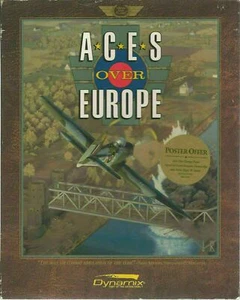 ITHistory (1993) IBM PC MANUAL/Box: "Aces Over Europe" (Dynamix) (MS-DOS) OF3 - Bild 1 von 3