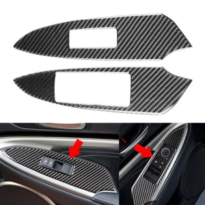 Carbon Look Window Lift Panel Trim For Lexus RC200t RC300 RC350 RC F Sport 15-24 - Bild 1 von 10