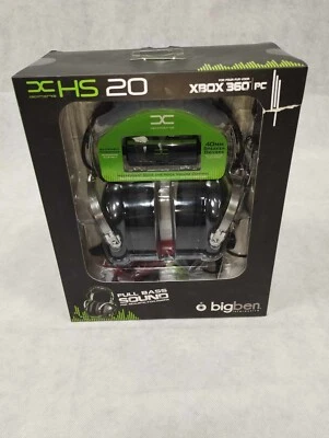 Casque Gaming HS20 Noir Nacon JACK 3.5mm Xbox 360 PC - Immagine 1 di 3