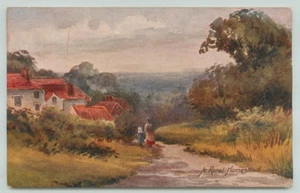 Postcard A rural homestead. country scene - Picture 1 of 2