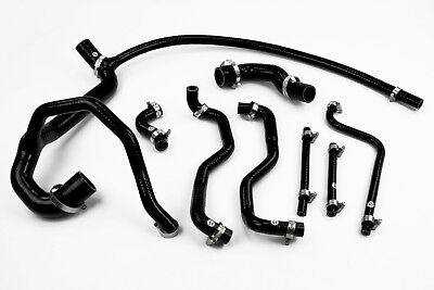 Silicone Radiator Coolant Hoses Fits Land Rover Discovery 300TDI Stoney Black • 137.92€