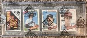 1980 Goose Gossage Andre Dawson Topps paquete de bastidor de béisbol patio BBCE auténtico - Imagen 1 de 2