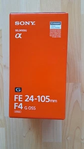 Sony FE 24-105mm f/4 G OSS Vollformatobjektiv - Schwarz - Bild 1 von 3