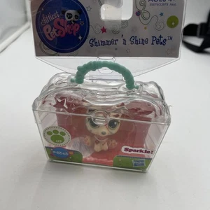 Littlest Pet Shop 2343 Shimmer N Shine Sparkle Baby EISBÄR Handtasche Haus RAR - Bild 1 von 8
