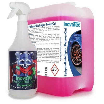 Felgenreiniger PowerGel 5l + 1l Keulensprühflasche  Balgverschluss InovaTec - Bild 1 von 4