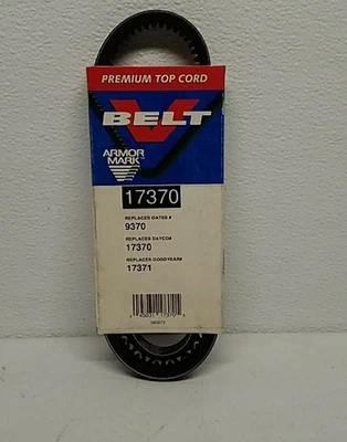 Armor Mark 17370 Premium Top Cord Cogged V-Belt - Correa de transmisión duradera Foto 1 de 4