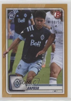 2020 Bowman MLS Gold /50 Ryan Raposo #26 Rookie RC - Image 1 of 2