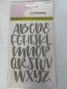 CraftEmotions Die Alphabet Handlettering Gebraucht - Bild 1 von 2