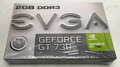 EVGA GeForce GT 730 2GB DDR3 02G-P3-2738-KR "NEW" - Image 1 of 3