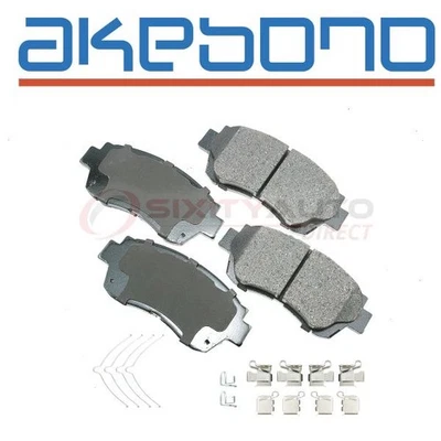 Akebono Pro-ACT Front Disc Brake Pad Set for 1990-1992 Lexus LS400 - Braking qr Foto 1 de 4