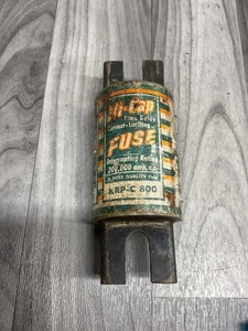 FUSIBLE COOPER BUSSMANN, KRP-C-800, ALTA TAPA 800 AMP #4017X120SI - Imagen 1 de 3