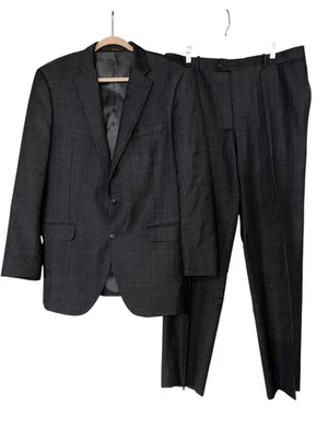 Traje Peter Millar Hombre Chaqueta Blazer 42T Pantalones 35X32 Lana 2 Piezas Carrera Foto 1 de 4