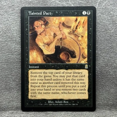 Tainted Pact (Non-Foil) – Odyssey (ODY) #164 NM MTG Vintage Rare - Image 1 of 4
