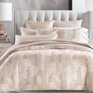 NIP $385 HOTEL COLLECTION Manhattan KING Comforter Duvet Cover 100% PIMA COTTON - Picture 1 of 8
